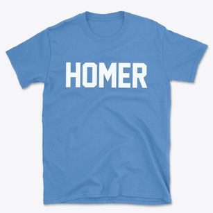 Homer Louisiana Classic Block Basic T-Shirt