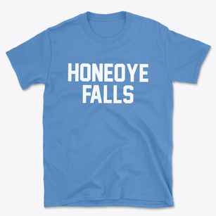 Honeoye Falls New York Classic Block Basic T-Shirt