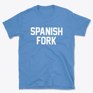 Spanish Fork Utah Classic Block Basic T-Shirt