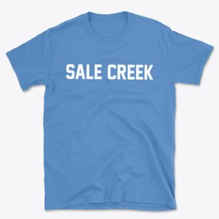 Sale Creek Tennessee Classic Block Basic T-Shirt