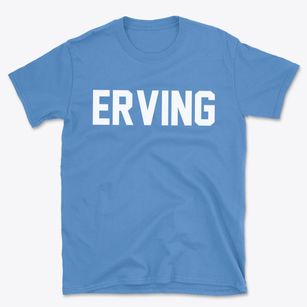 Erving Massachusetts Classic Block Basic T-Shirt