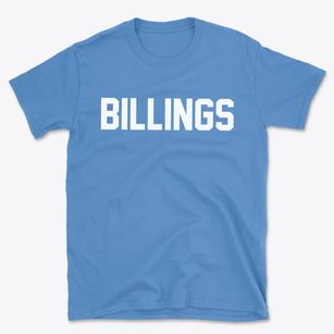 Billings Missouri Classic Block Basic T-Shirt