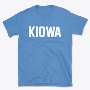 Kiowa Kansas Classic Block Basic T-Shirt