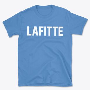 Lafitte Louisiana Classic Block Basic T-Shirt