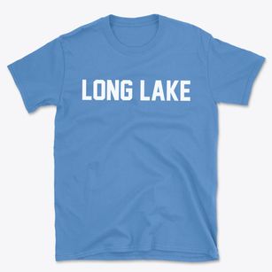 Long Lake New York Classic Block Basic T-Shirt