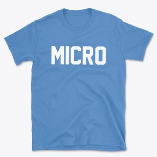 Micro North Carolina Classic Block Basic T-Shirt