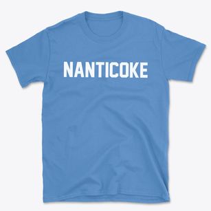 Nanticoke Maryland Classic Block Basic T-Shirt