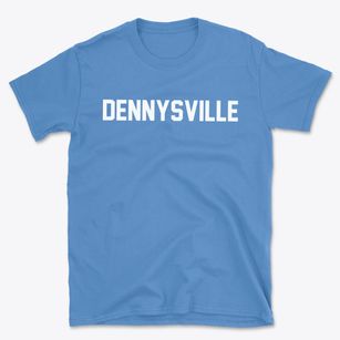Dennysville Maine Classic Block Basic T-Shirt