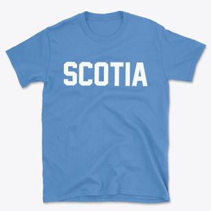 Scotia Nebraska Classic Block Basic T-Shirt