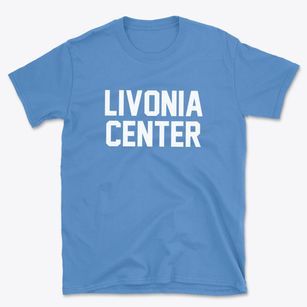 Livonia Center New York Classic Block Basic T-Shirt