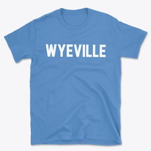 Wyeville Wisconsin Classic Block Basic T-Shirt