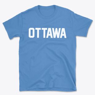 Ottawa Kansas Classic Block Basic T-Shirt
