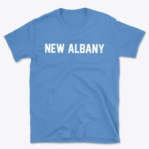 New Albany Mississippi Classic Block Basic T-Shirt