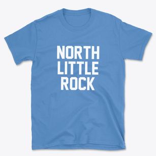North Little Rock Arkansas Classic Block Basic T-Shirt