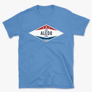 Aledo Texas Diamond Star Basic T-Shirt