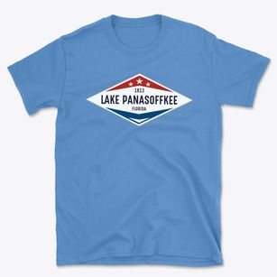 Lake Panasoffkee Florida Diamond Star Basic T-Shirt
