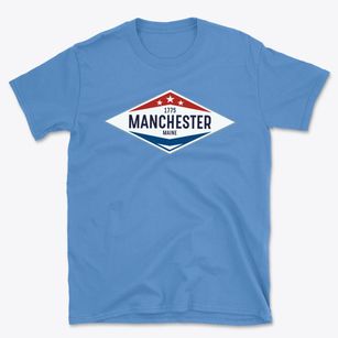Manchester Maine Diamond Star Basic T-Shirt