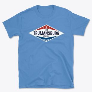 Trumansburg New York Diamond Star Basic T-Shirt