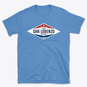 San Lorenzo California Diamond Star Basic T-Shirt