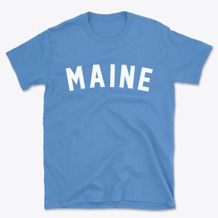 Maine New York Classic Curve Basic T-Shirt