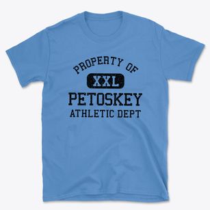Petoskey Michigan Athletic Dept Basic T-Shirt