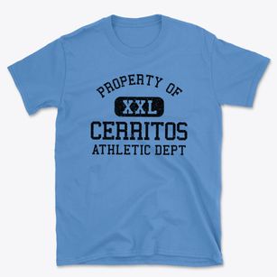 Cerritos California Athletic Dept Basic T-Shirt