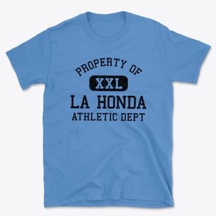 La Honda California Athletic Dept Basic T-Shirt
