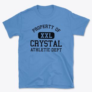 Crystal New Mexico Athletic Dept Basic T-Shirt