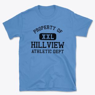 Hillview Illinois Athletic Dept Basic T-Shirt