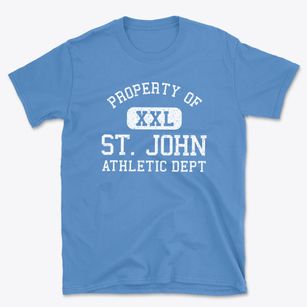 St. John Missouri Athletic Dept Basic T-Shirt