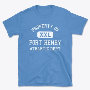 Port Henry New York Athletic Dept Basic T-Shirt