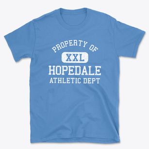 Hopedale Illinois Athletic Dept Basic T-Shirt