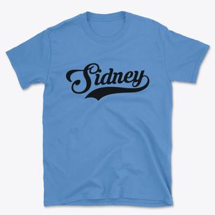 Sidney Nebraska Vintage Team Basic T-Shirt