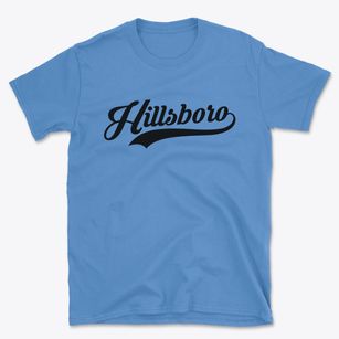 Hillsboro Illinois Vintage Team Basic T-Shirt