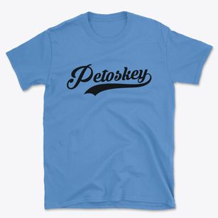 Petoskey Michigan Vintage Team Basic T-Shirt
