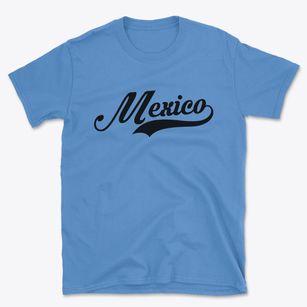 Mexico New York Vintage Team Basic T-Shirt