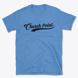 Church Point Louisiana Vintage Team Basic T-Shirt