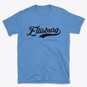 Ellisburg New York Vintage Team Basic T-Shirt