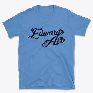 Edwards Afb California Vintage Team Basic T-Shirt