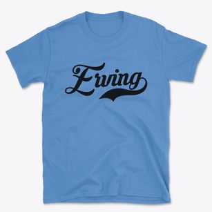 Erving Massachusetts Vintage Team Basic T-Shirt