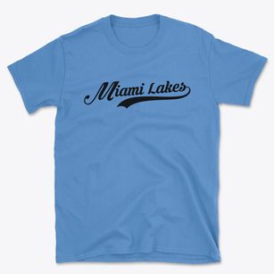 Miami Lakes Florida Vintage Team Basic T-Shirt