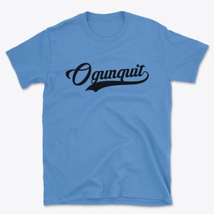 Ogunquit Maine Vintage Team Basic T-Shirt