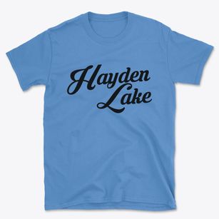 Hayden Lake Idaho Vintage Team Basic T-Shirt