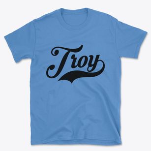 Troy Indiana Vintage Team Basic T-Shirt