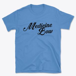 Medicine Bow Wyoming Vintage Team Basic T-Shirt