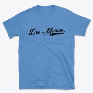 Des Moines New Mexico Vintage Team Basic T-Shirt
