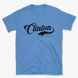 Clinton North Carolina Vintage Team Basic T-Shirt
