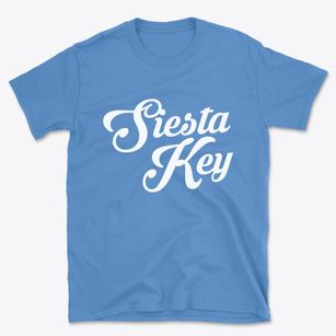 Siesta Key Florida Vintage Team Basic T-Shirt