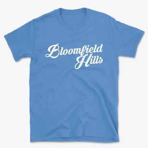 Bloomfield Hills Michigan Vintage Team Basic T-Shirt