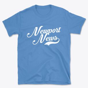 Newport News Virginia Vintage Team Basic T-Shirt